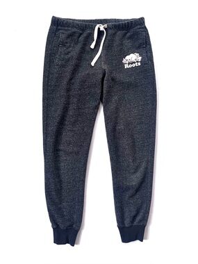 Roots Women’s Organic Original Slim Cuff Tapered Joggers Sweatpants (Small)